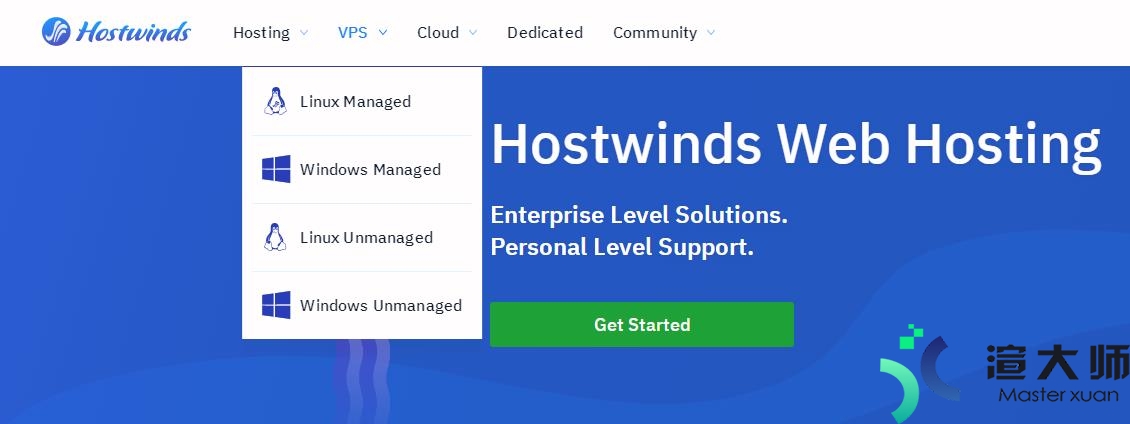 Hostwinds非托管VPS服务器如何升级到托管服务器
