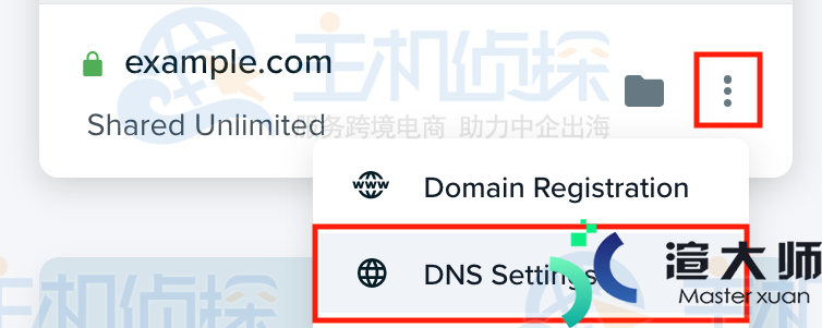 DreamHost删除或自定义DNS记录方法
