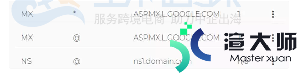 Domain域名设置MX记录教程(验证域名mx记录)