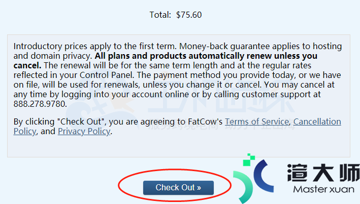 FatCow虚拟主机购买图文教程(fas主机操作)