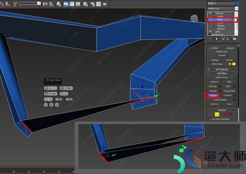 实用展览设计3ds Max多边形Poly建模方法
