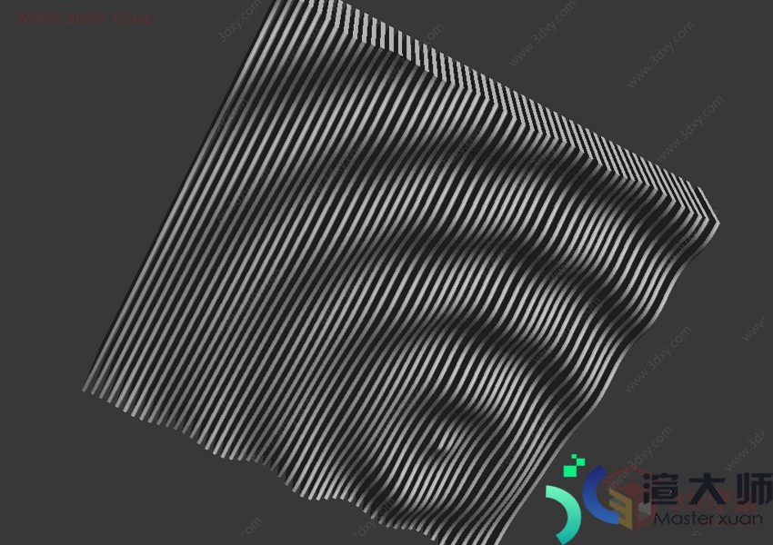 3Dmax中波浪涟漪异形房顶建模(3dmax环形波浪如何建模)