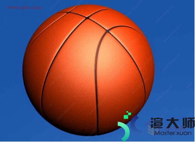 3D MAX篮球建模实例(3dmax篮球建模教程)