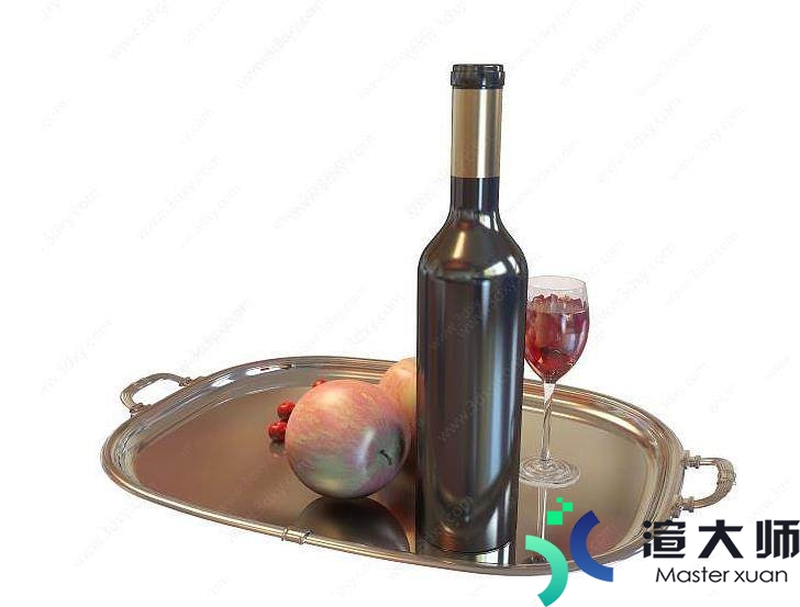 VR液体葡萄酒的材质调