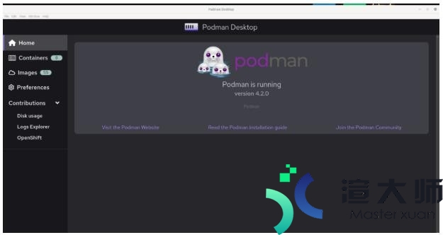 Fedora Linux安装配置Podman Desktop教程