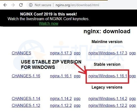 Nginx Windows安装教程