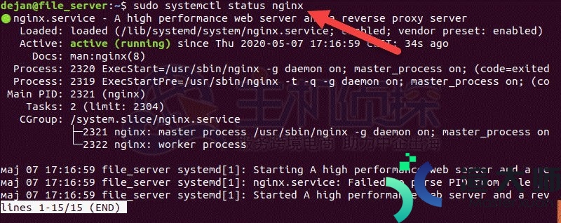 Linux服务器上启动、停止和重启Nginx命令(linux nginx启动停止命令)